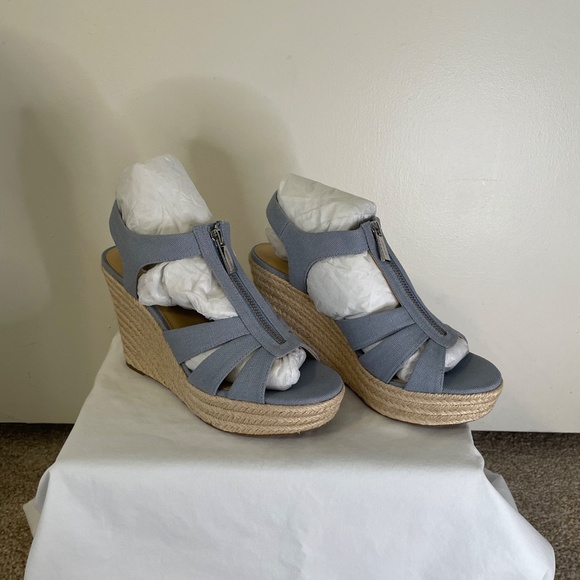 Michael Kors-Berkley Espadrille Platform Wedge-Size US 7.5M-NEW - Picture 4 of 16